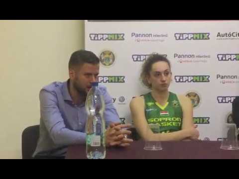 2019.12.01. PEAC-Pécs - Sopron Basket, Gáspár Dávid értékel