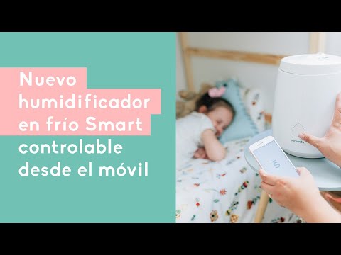 Nuevo humidificador en frío Smart controlable desde el móvil, Alexa o Google Assistant - Suavinex