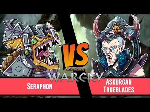 Age of Sigmar Warcry Battle Report: Seraphon vs Askurgan Trueblades