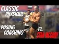 IFBB PRO Stan McQuay going over Classic Physique posing