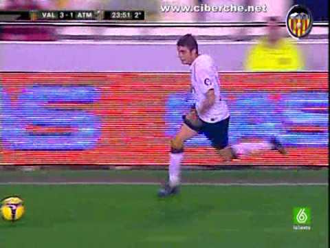 Liga 2008/09 Valencia 3-1 At.Madrid ( 3-1 David Silva )