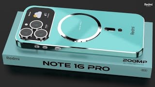 Redmi Note 16 Pro Max – สมาร์ทโฟนสุดล้ำแห่งปี 2025! กล้อง 200MP ชาร์จไว 120W สเปกแรงขั้นเทพ! 🚀📱