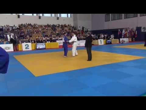 ECC Berlin 2014 Eliminatory  -66 kg Puechel (GER) - Karamian (BLR)