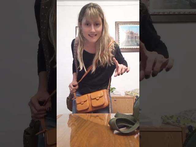Vídeo relacionado con Wednesday Bolso Bandolera Niña Adolescente Chica, Bolsa con Correa Ajustable, Accesorios Góticos, Regalo Original Niñas Fans