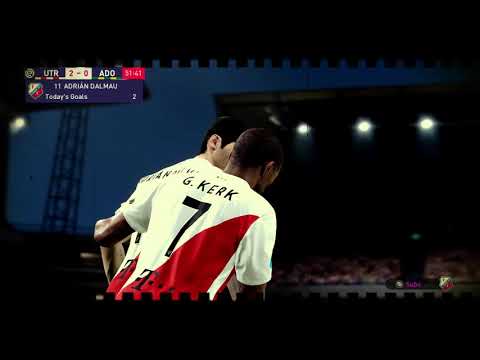 ADRIAN DALMAU GOAL UTRECHT VS ADO DEN HAAG -------------------------------------(EFOOTBALL GAMEPLAY)