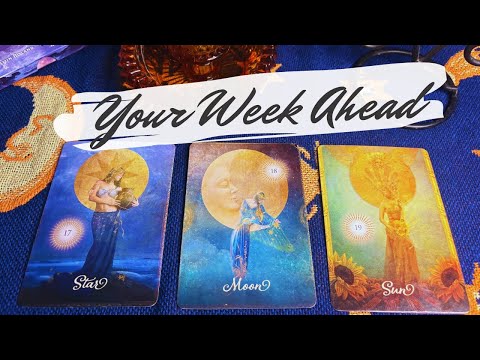 Your Detailed Week Ahead 🔮 pick a card + Abundance Messages from the Universe 🌙💰 
