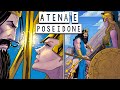 Poseidon And Athena The Great Dispute Between The Gods Greek Mythology Illustrated History