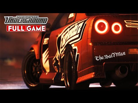 NFS UNDERGROUND - Hard Difficulty - Gameplay Walkthrough FULL GAME [1080p HD] - No Commentary