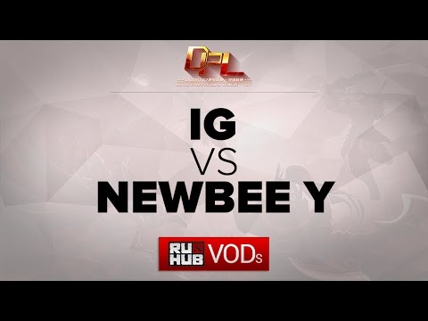 IG vs NEWBEE.Y,DPL,game 1