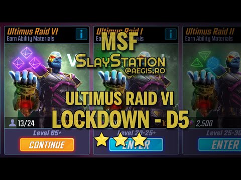 MSF Ultimus Raid VI, Lockdown (D5)