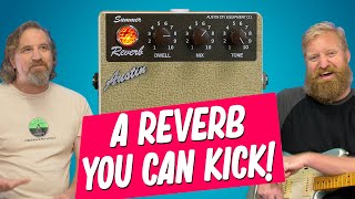 Video thumbnail for A Reverb Pedal that YOU CAN KICK! + Dirt pedal kits from Austin Ribbon Mics by 60 Cycle Hum