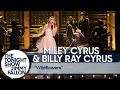 Miley Cyrus and Billy Ray Cyrus Pay Tribute to Tom Petty with "Wildflowers" Cover