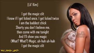 Lil&#39; Kim - Magic Stick ft. 50 Cent (Lyrics)