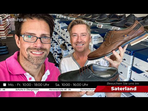 Kay Zimmer und Georg Mahn von schuhplus stellen Kollektion von Fretz Men am c-Port vor