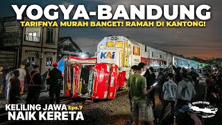 Download lagu Truk Hadang Kereta, Truknya Terbelah Dua! Eps.7 Keliling Jawa Naik Kereta KA Kahuripan Bandung-Yogya mp3