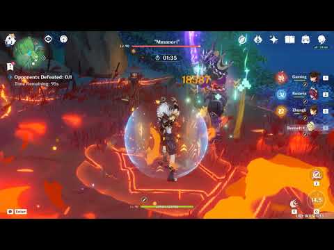 Gaming Melt Rosaria Test [Genshin Impact]