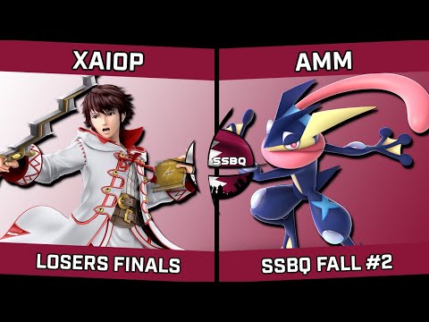 Xaiop (Robin) vs AMM (Greninja) - SSBQ Fall #2 - Losers Finals