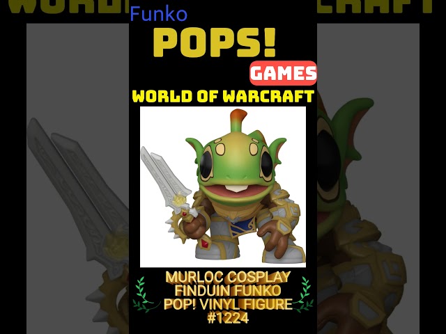 Vídeo relacionado con Funko Pop! Games: World of Warcraft - Finduin (Murloc Cosplay)