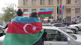 Celebrations As Azerbaijan Claims Major Nagorno-Ka