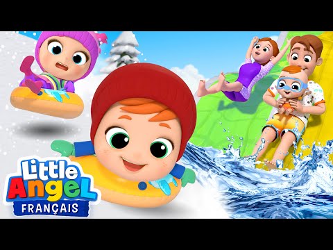 Chaud ou Froid ☀️❄️ Hiver VS Été | Comptines pour Bébé | Little Angel Français