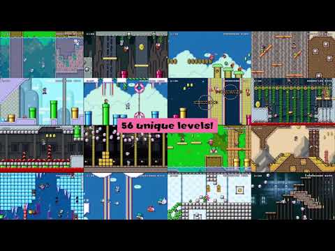 Super Discord World 2 Trailer: A full-length Traditional Game made in Super Mario Maker 2!
