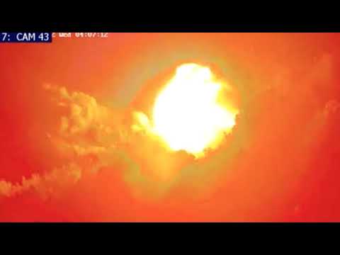 Big explosion in front of camera, Kramatorsk | 13 Jul 2022