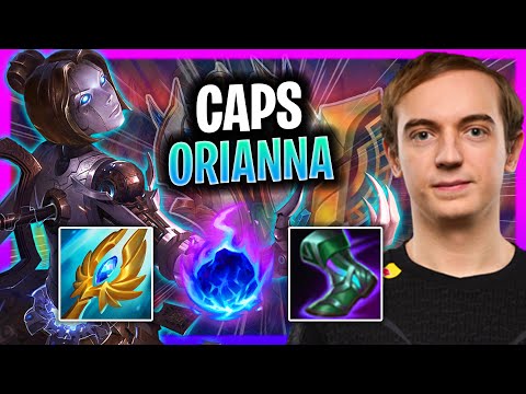 CAPS IS A BEAST WITH ORIANNA! | G2 Caps Plays Orianna Mid vs Yasuo!  Season 2024
