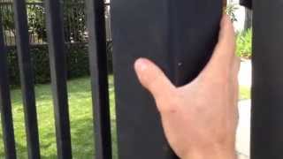 Celebrity Home Fence and Gate Installation