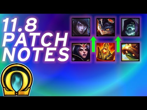 11.8 PATCH NOTES LoL - IN DEPTH BREAKDOWN