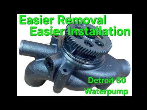 Waterpump Detroit 60 Series 12.7 Freightliner Century Columbia Coronado Fld