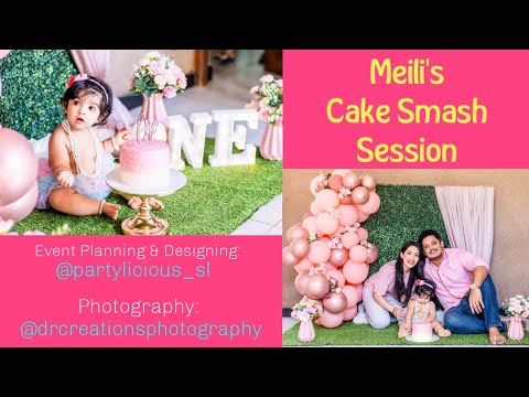Meili's Cake Smash Session😍