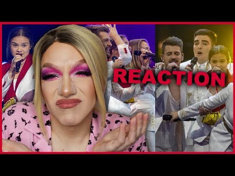 MONTENEGRO - D mol - Heaven - LIVE | Eurovision 2019 Reaction