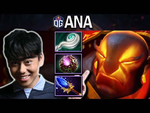 OG.ANA EMBER SPIRIT WITH 22 KILLS - DOTA 2 7.27 GAMEPLAY