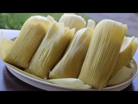 Tamales de Elote Muy Facil
