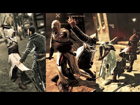 Assassin's Creed 1 Altair All Finishing Moves (60FPS)