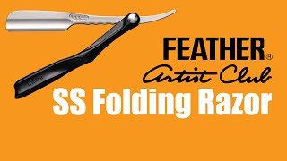 Feather Artist Club SS Folding Razor