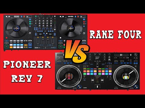 RANE FOUR VS PIONEER REV 7! WHO'S THE KING SERATO CONTROLLER 2023?