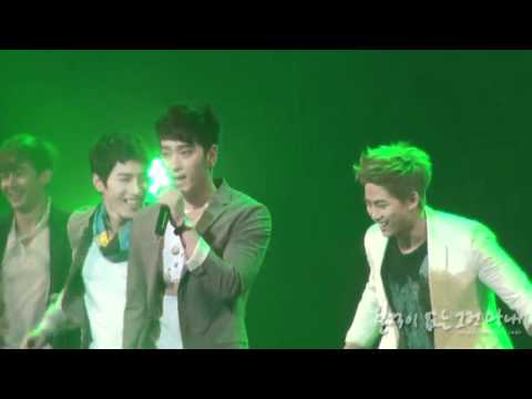 [FANCAM] 110403 2PM HOTTEST 2ND FANMEETING - I'll Be Back (Chansung Cut)
