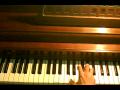 ACDC Back in Black intro on piano 