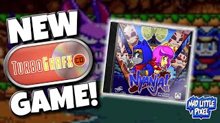 I Love This NEW TurboGrafx-16 CD Game! Its Like Snow Bros! Nyanja!