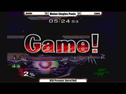BSG Barrel Roll (Melee Singles) - Amida vs Lunar