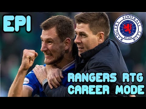 FIFA 20 RANGERS RTG CAREER MODE - EPISODE 1 - A NEW BEGINNING