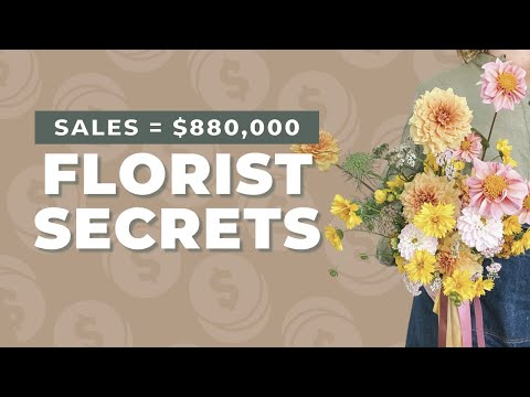 , title : 'Exposing My 6-Figure Flower Business | Behind the Scenes of A Real $880,000 Flower Shop'