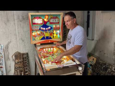 1963 Gottlieb Swing Along pinball restoration
