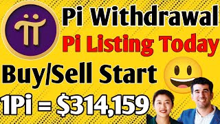 How to Sell Pi Coin in India | Pi Network New Update | Pi Mainnet Launch Date | Pi Price Today