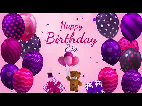 Happy Birthday Eva! Personalized Birthday Song for Eva