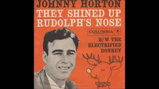They Shined Up Rudolph's Nose ~ Johnny Horton (1959) (Stereo)