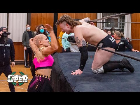 [Free Match] Shazza McKenzie v Love Doug | Wrestling Open 3/24/22 (Intergender Mixed Beyond NXT AEW)