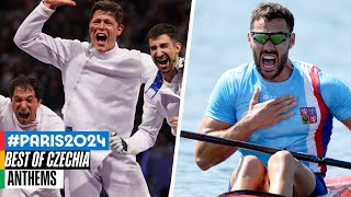🇨🇿 Canoe-Glory and Tennis triumph! The best of Czechia at Paris 2024 | Anthems