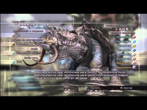 Guía Comentada Final Fantasy XIII HD - Parte 74 - Long Gui fácil y rápido